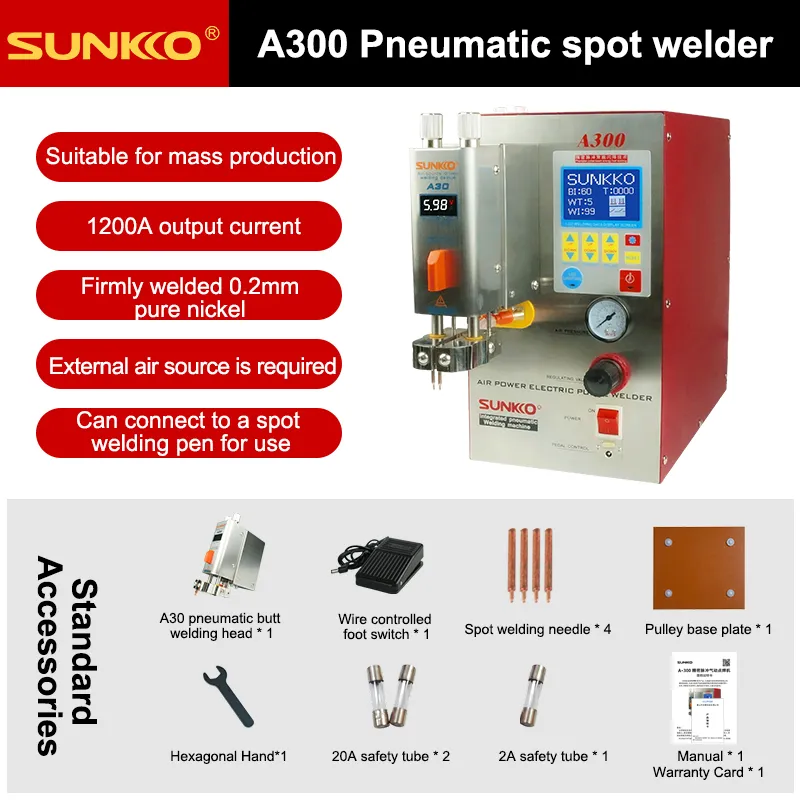 SUNKKO SPOT WELDING MACHINE A300 - Image 4